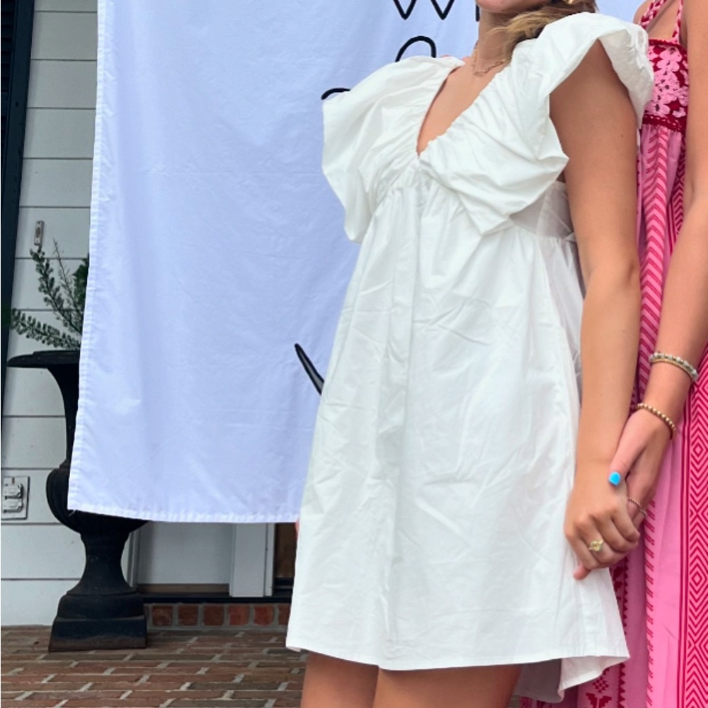 Boutique white dress!!!